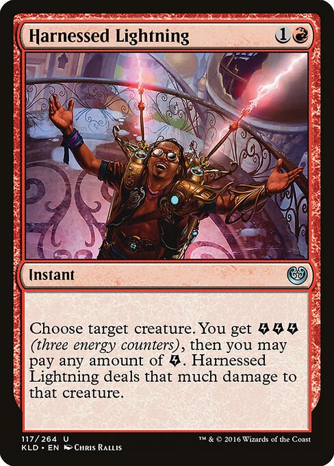 Harnessed Lightning - Kaladesh - 117