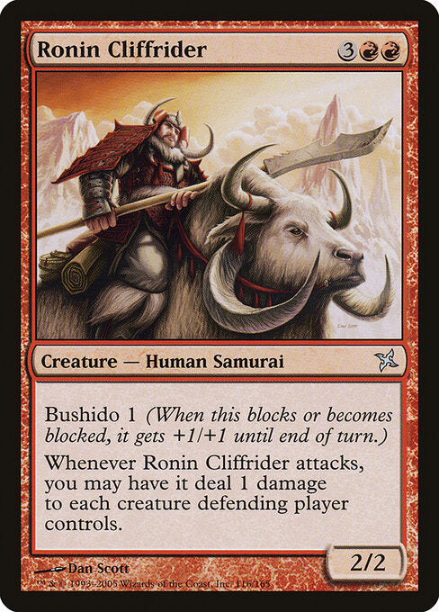 Ronin Cliffrider - Betrayers of Kamigawa - 116