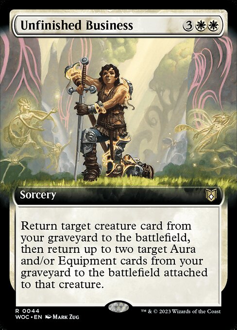 Unfinished Business - Wilds of Eldraine Commander - 44