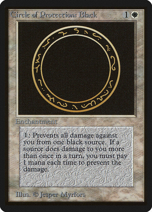 Circle of Protection: Black - Limited Edition Beta - 10