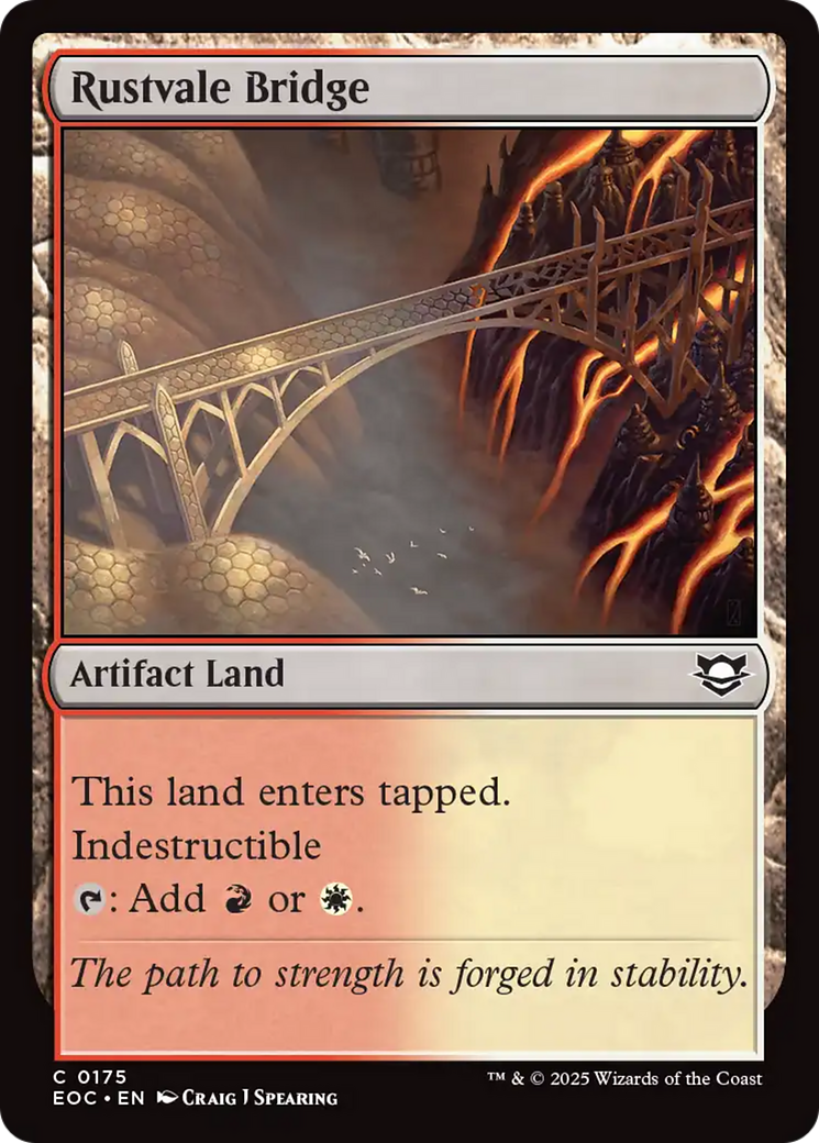 Rustvale Bridge [Edge of Eternities Commander]