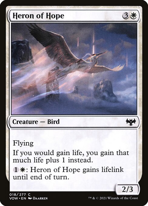 Heron of Hope - Innistrad: Crimson Vow - 18