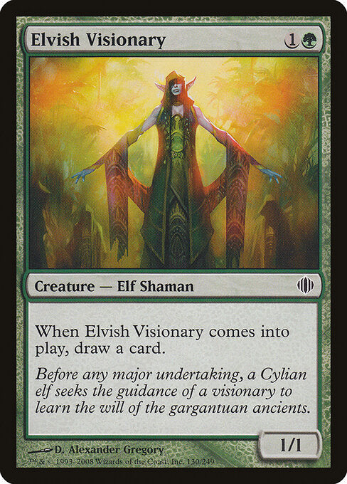 Elvish Visionary - Shards of Alara - 130