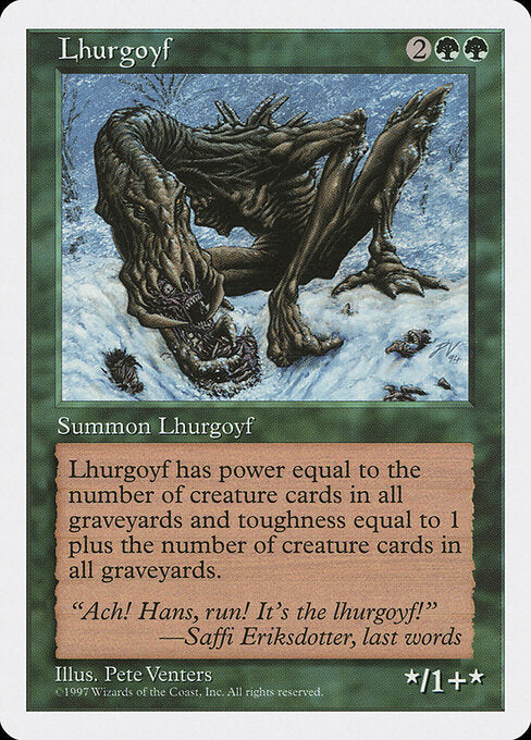 Lhurgoyf - Fifth Edition - 309