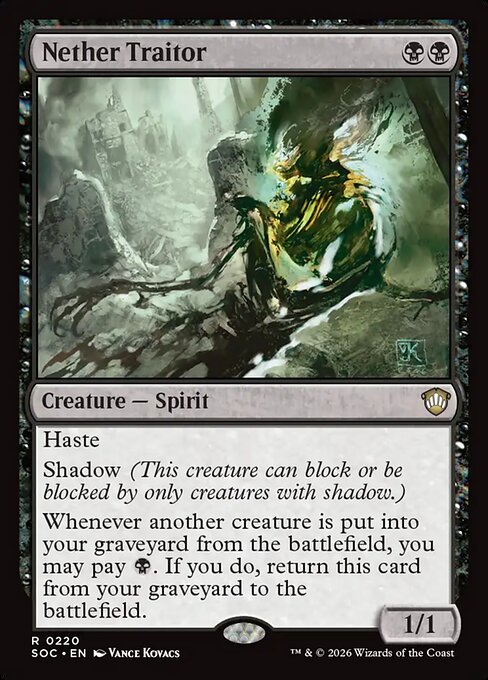 Nether Traitor - Secrets of Strixhaven Commander - 220