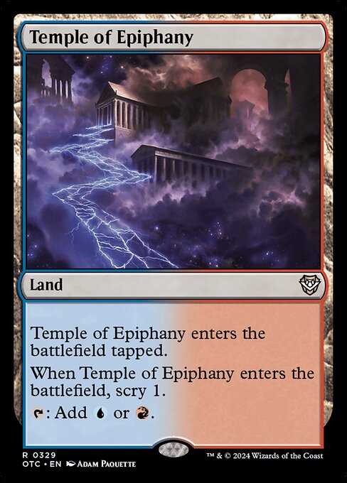 Temple of Epiphany - Outlaws of Thunder Junction Commander - 329