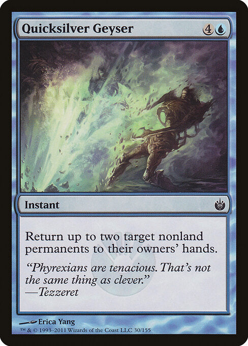 Quicksilver Geyser - Mirrodin Besieged - 30