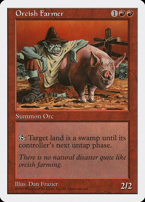 Orcish Farmer - Fifth Edition - 256