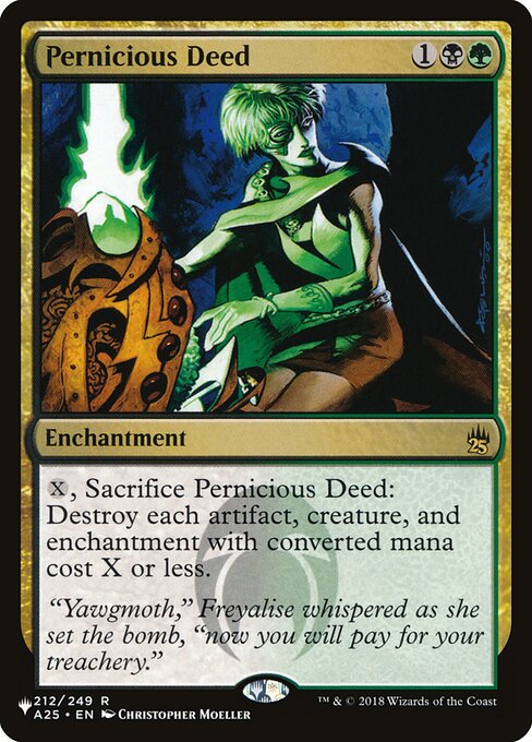 Pernicious Deed - The List - A25-212