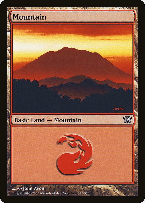 Mountain - Ninth Edition - 345★
