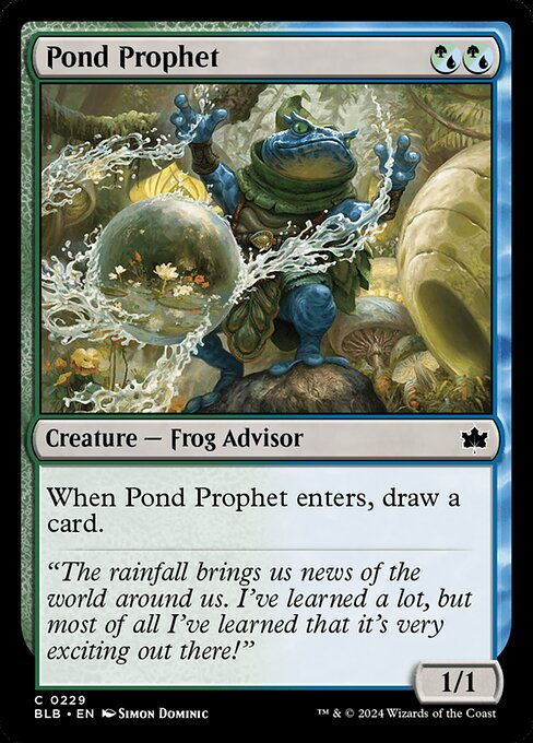 Pond Prophet - Bloomburrow - 229