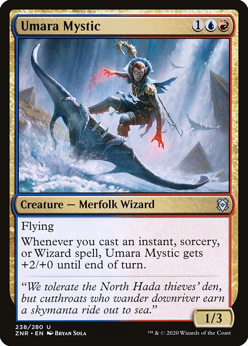 Umara Mystic - Zendikar Rising - 238
