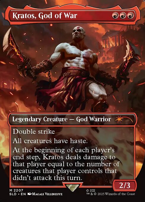 Kratos, God of War - Secret Lair Drop - 2207