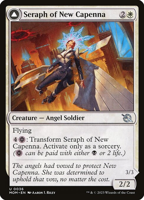 Seraph of New Capenna // Seraph of New Phyrexia - March of the Machine - 36