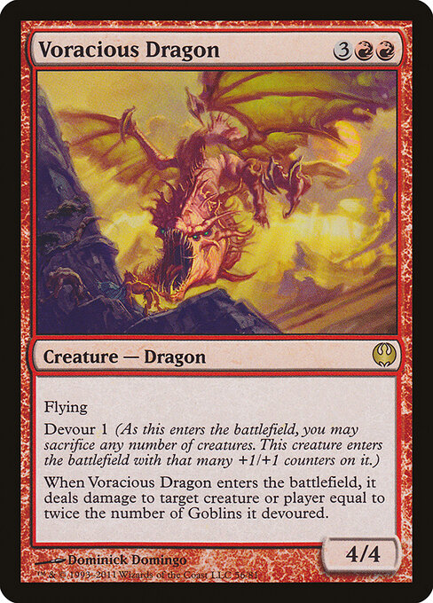 Voracious Dragon - Duel Decks: Knights vs. Dragons - 56