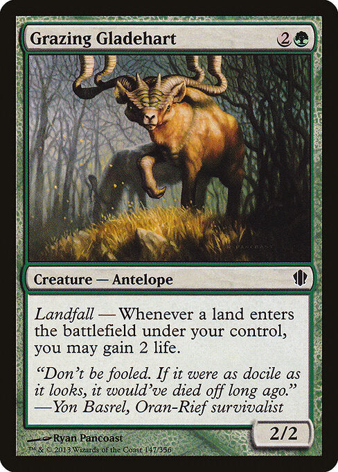 Grazing Gladehart - Commander 2013 - 147