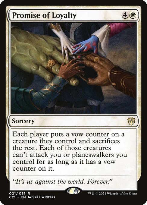 Promise of Loyalty - Commander 2021 - 21