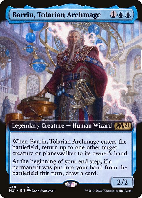 Barrin, Tolarian Archmage - Core Set 2021 - 348