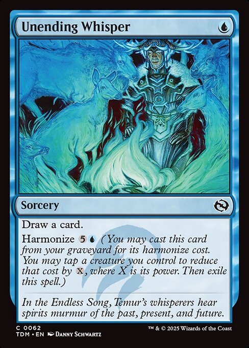 Unending Whisper - Tarkir: Dragonstorm - 62