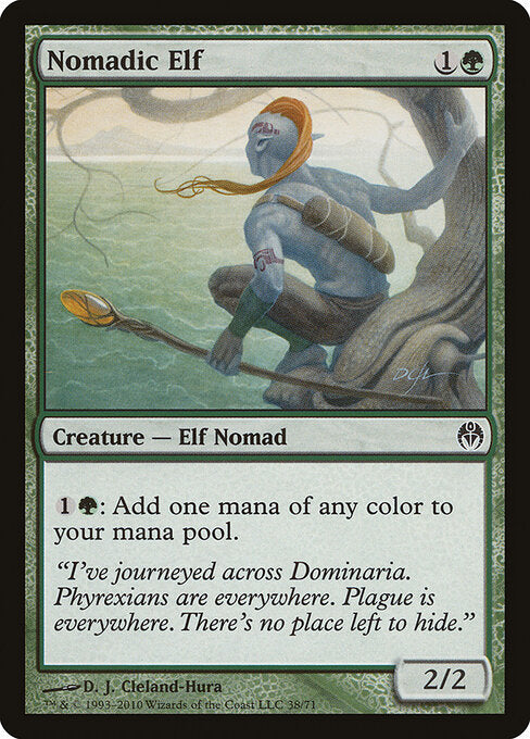 Nomadic Elf - Duel Decks: Phyrexia vs. the Coalition - 38