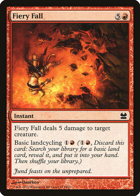 Fiery Fall - Modern Masters - 113