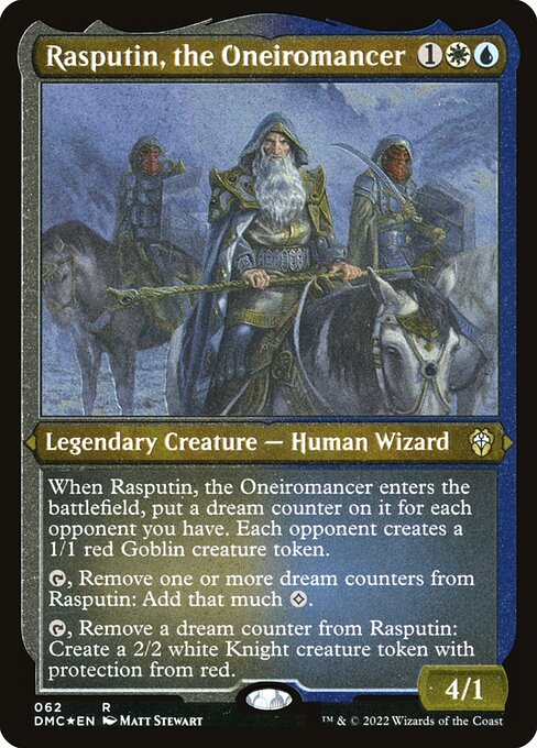 Rasputin, the Oneiromancer - Dominaria United Commander - 62