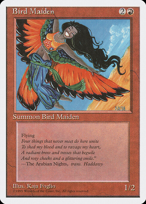 Bird Maiden - Fourth Edition - 177