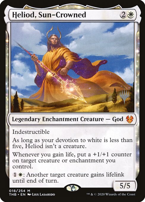Heliod, Sun-Crowned - Theros Beyond Death Promos - 18p