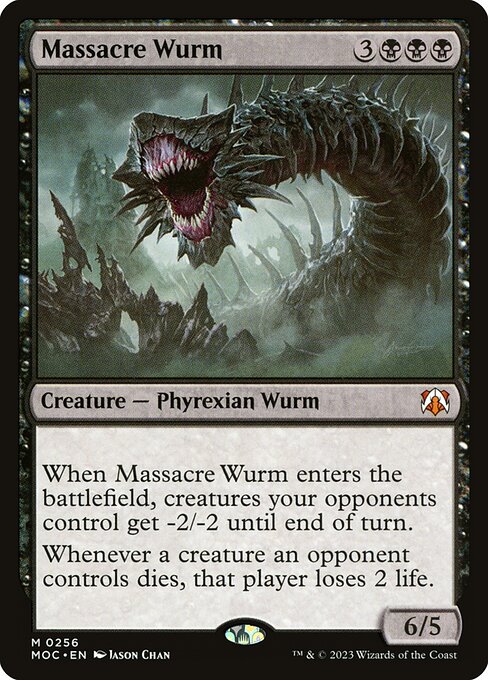Massacre Wurm - March of the Machine Commander - 256