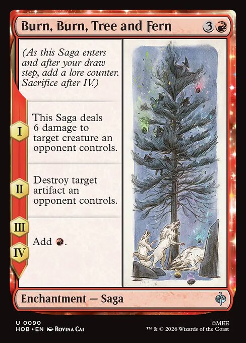 Burn, Burn, Tree and Fern - The Hobbit - 90