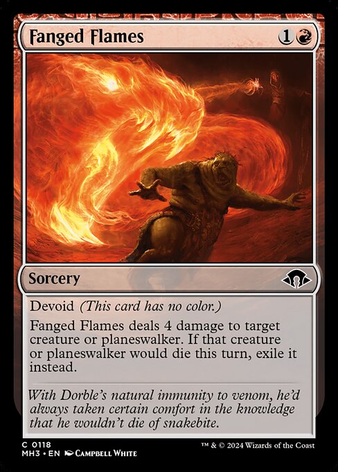 Fanged Flames - Modern Horizons 3 - 118