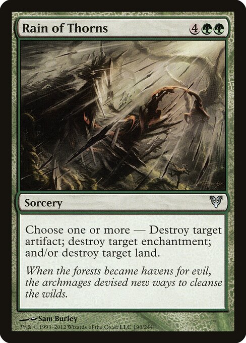 Rain of Thorns - Avacyn Restored - 190