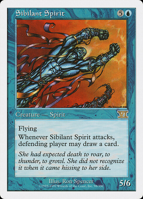 Sibilant Spirit - Classic Sixth Edition - 98