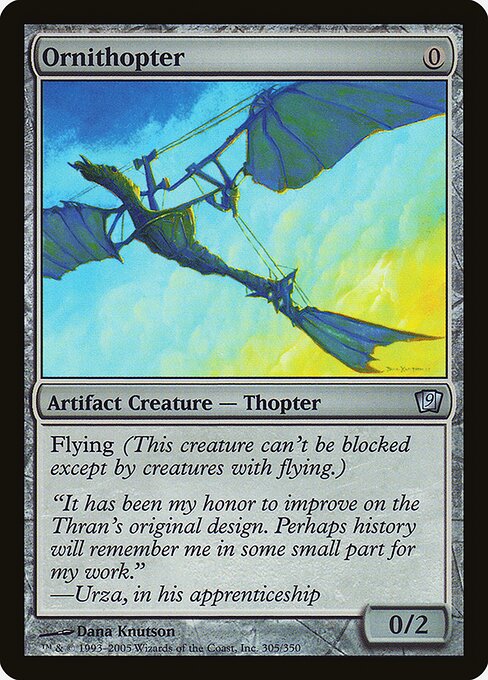 Ornithopter - Ninth Edition - 305★