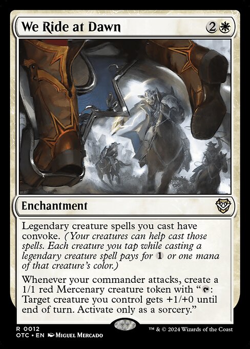 We Ride at Dawn - Outlaws of Thunder Junction Commander - 12
