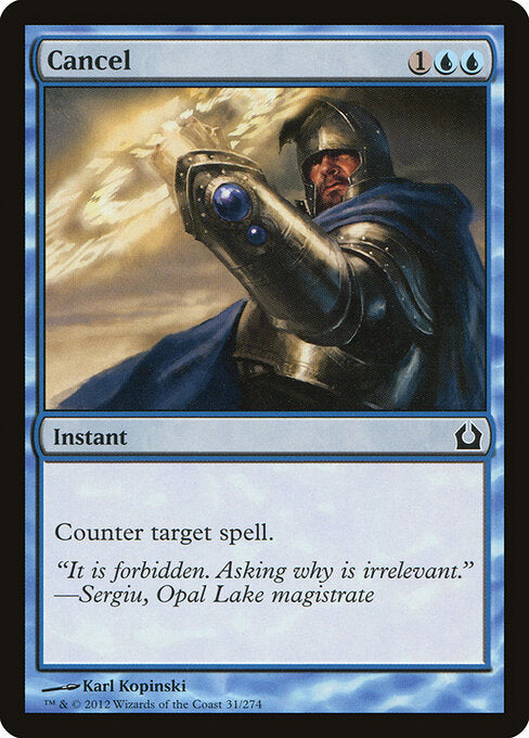 Cancel - Return to Ravnica - 31