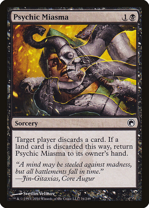 Psychic Miasma - Scars of Mirrodin - 76