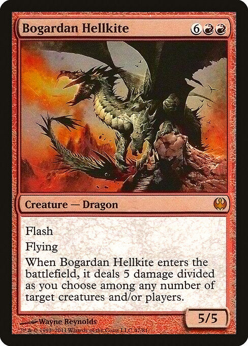 Bogardan Hellkite - Duel Decks: Knights vs. Dragons - 47