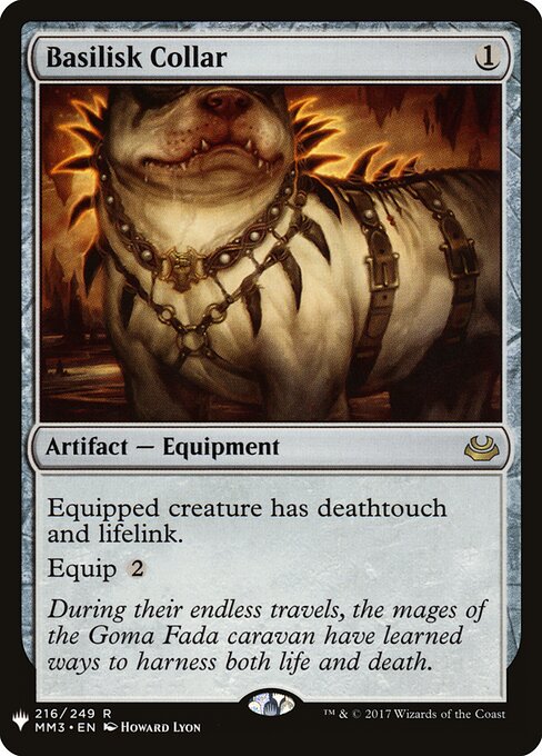 Basilisk Collar - The List - MM3-216
