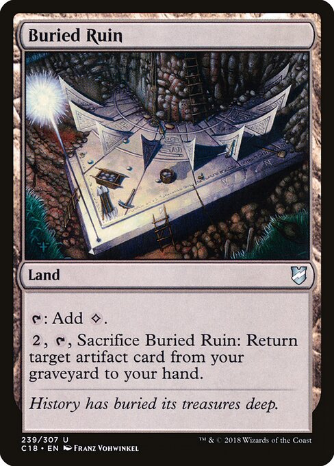 Buried Ruin - Commander 2018 - 239