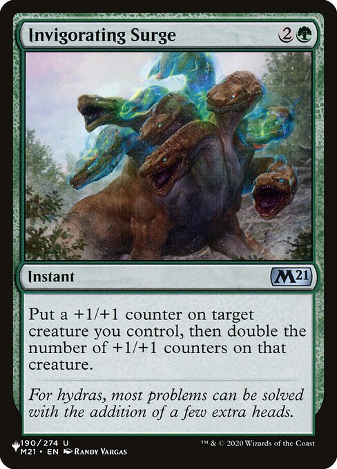 Invigorating Surge - The List - M21-190