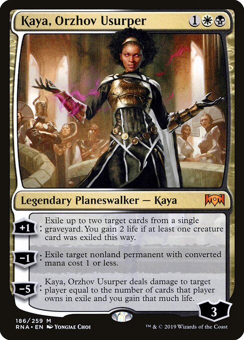Kaya, Orzhov Usurper - Ravnica Allegiance - 186