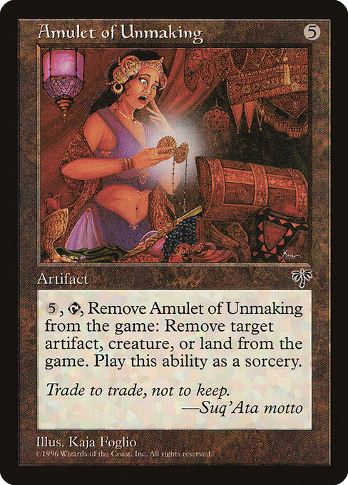 Amulet of Unmaking - Mirage - 293