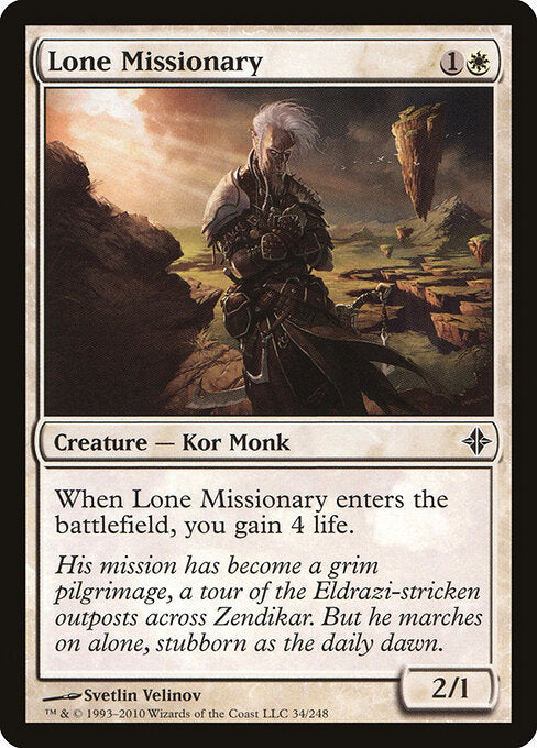Lone Missionary - Rise of the Eldrazi - 34