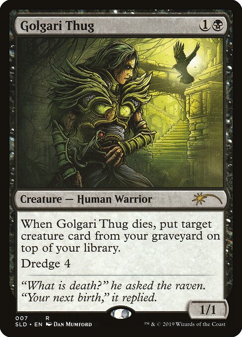 Golgari Thug - Secret Lair Drop - 7