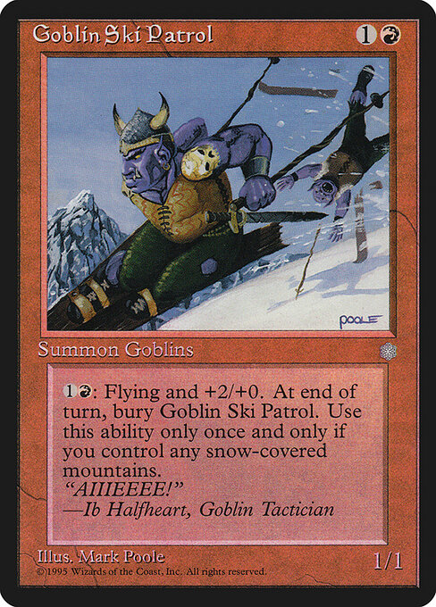 Goblin Ski Patrol - Ice Age - 190