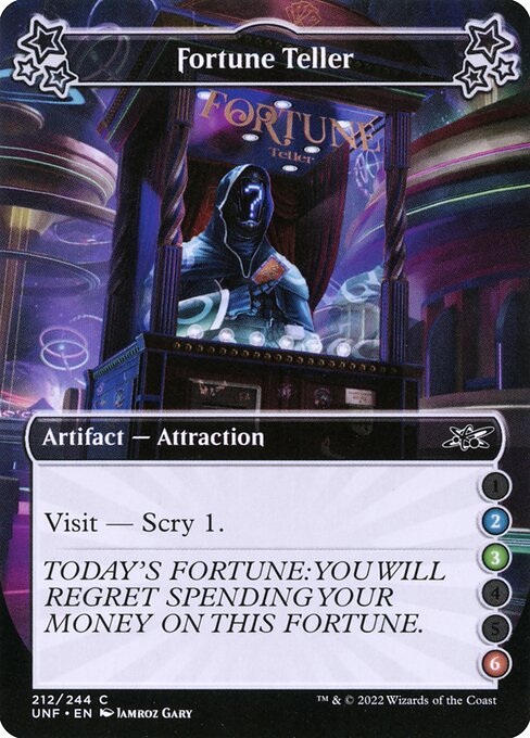 Fortune Teller - Unfinity - 212a