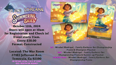 Lorcana Shimmering Skies Store Championship ticket