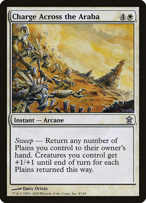 Charge Across the Araba - Saviors of Kamigawa - 4