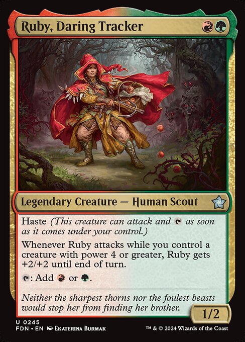 Ruby, Daring Tracker - Foundations - 245